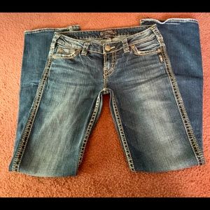 Silver jeans